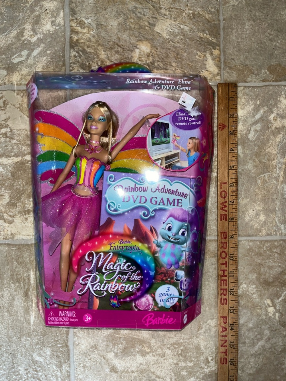 NWT Barbie Rainbow Adventure Fairytopia Doll & Fainbow Adventures DVD game - Picture 6 of 10